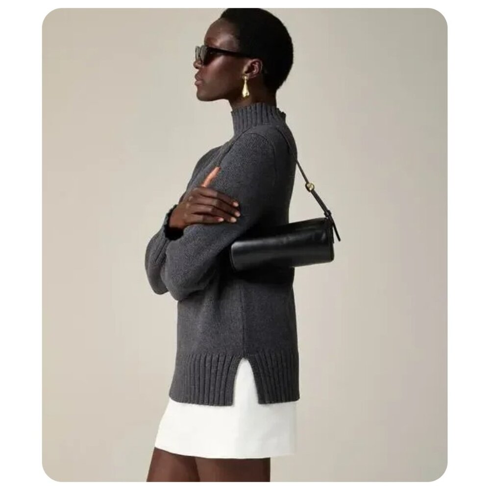 J. Crew Turtleneck Knit Sweater sz M